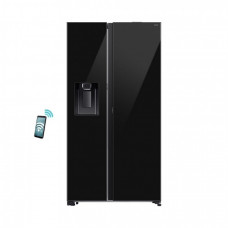 SAMSUNG RS80F64JEBEF Ντουλάπες  634lt NoFrost Υ178.6xΠ91.2xΒ71.6εκ. Μαύρο