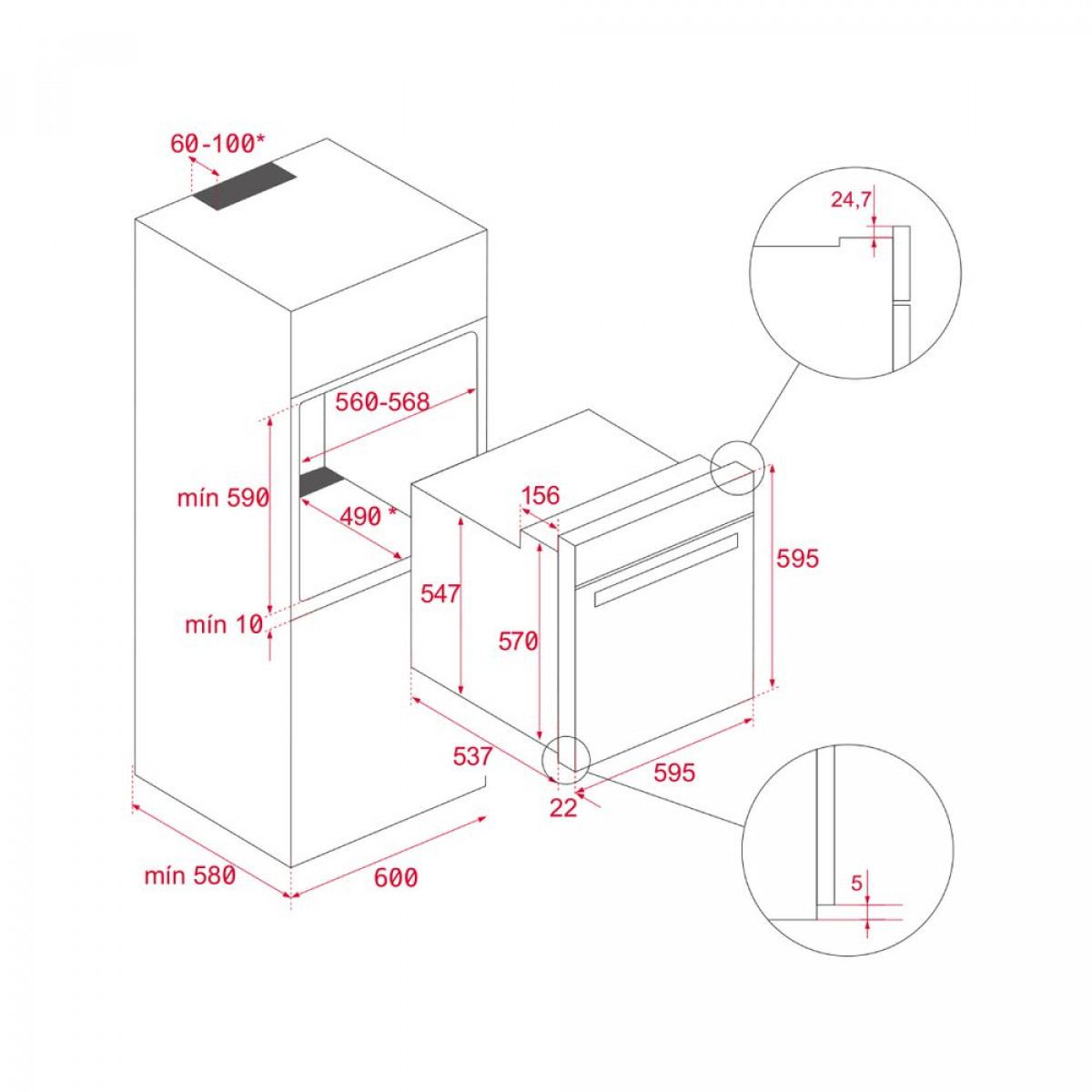 TEKA HSB 6460 SS Φούρνοι TEKA HSB 6460 SS Φούρνοι