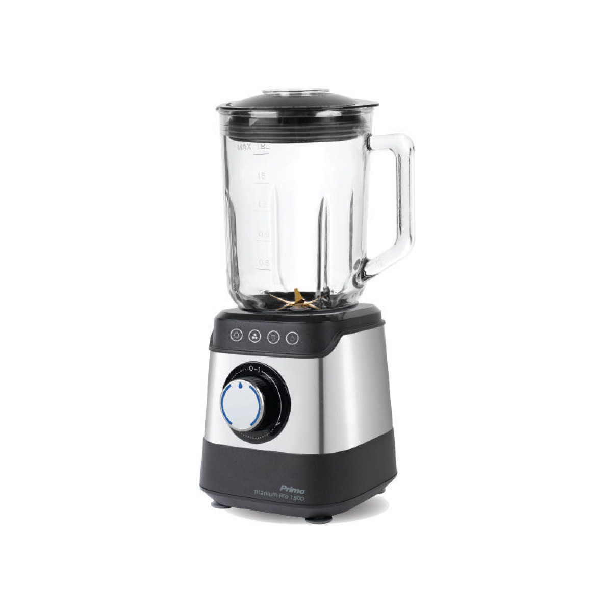 Primo PRBL-40502 Titanium Pro 1500W 1.8L Μαύρο/Inox Μπλέντερ Primo PRBL-40502 Titanium Pro 1500W 1.8L Μαύρο/Inox Μπλέντερ