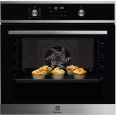 Electrolux EOD6F77WX 600 SteamBake Εντοιχιζόμενος Φούρνος Black