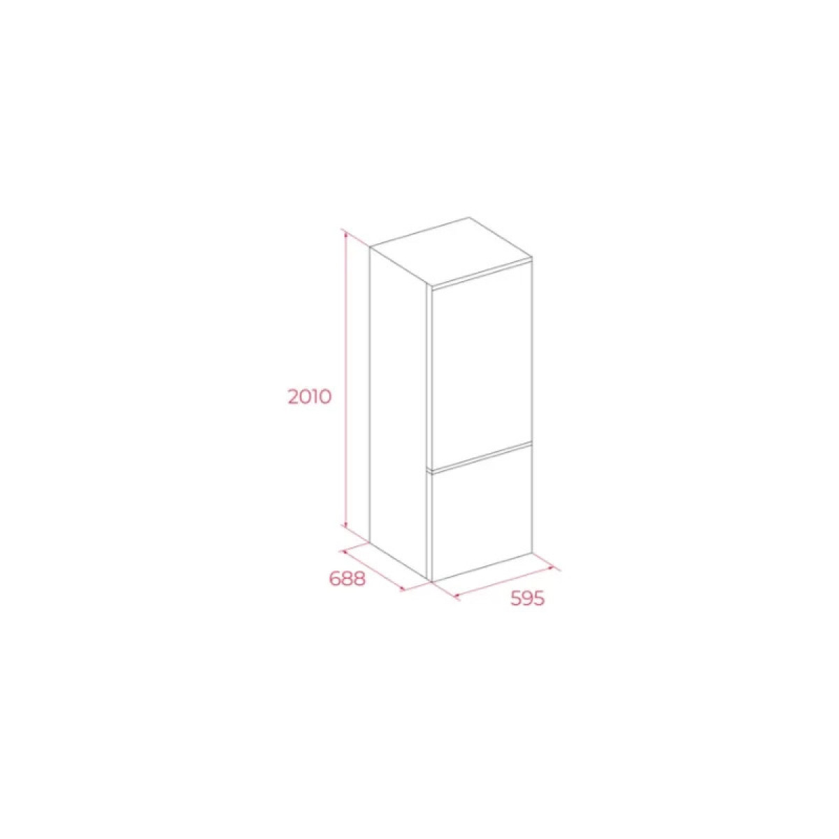 TEKA RBF 78660 SS Ψυγειοκαταψύκτης 442lt Full No Frost Υ201xΠ59.5xΒ68.8cm Inox TEKA RBF 78660 SS Ψυγειοκαταψύκτης 442lt Full No Frost Υ201xΠ59.5xΒ68.8cm Inox