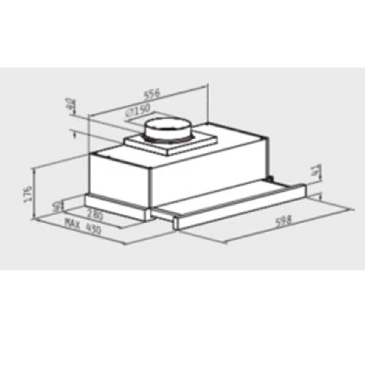 PYRAMIS PTC63413IX Συρόμενοι απορροφητήρες PYRAMIS PTC63413IX Συρόμενοι απορροφητήρες