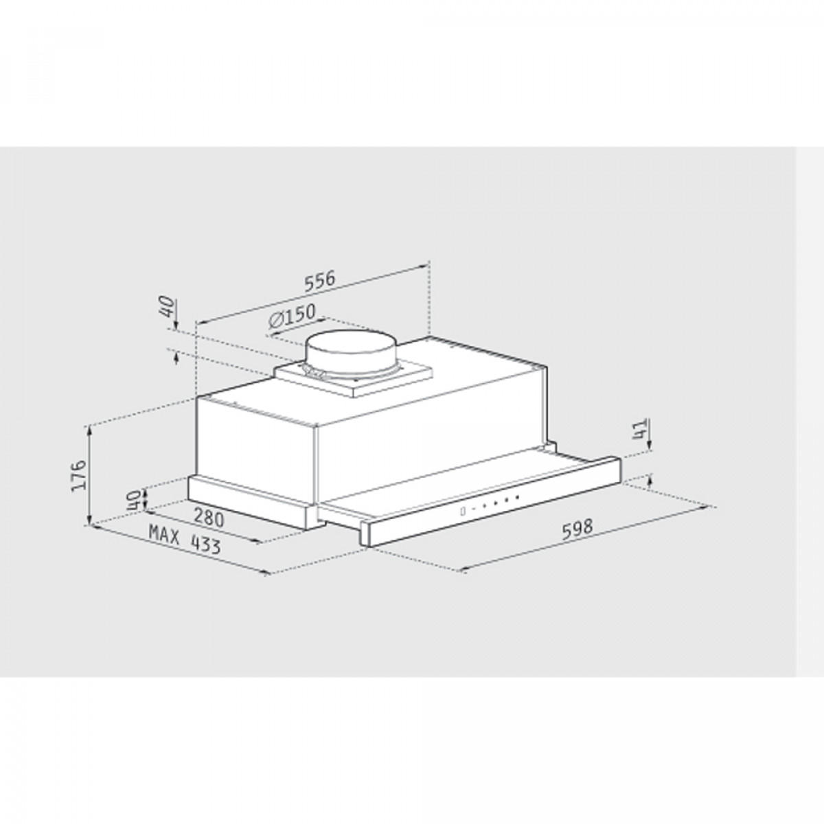 PYRAMIS PTC63335BG Συρόμενοι απορροφητήρες PYRAMIS PTC63335BG Συρόμενοι απορροφητήρες