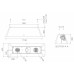 ELICA Ikona Maxxi Pure BL MAT/F/120 (PRF0171195) Νησίδες Black ELICA Ikona Maxxi Pure BL MAT/F/120 (PRF0171195) Νησίδες Black