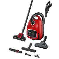 BOSCH BGL6PET3 ProAnimal Series 6 Ηλεκτρική Σκούπα 700W με Σακούλα 4lt Κόκκινη