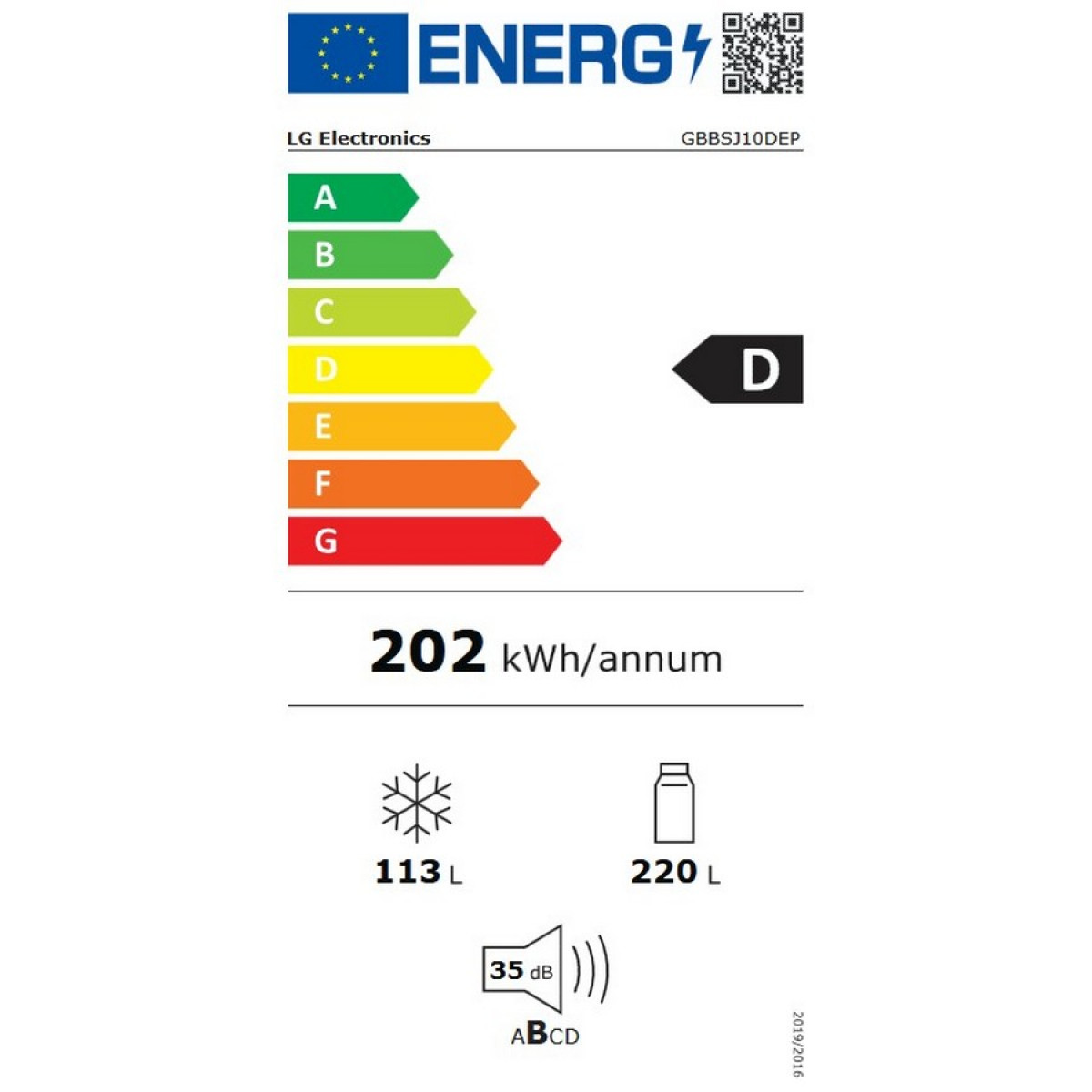 LG GBBSJ10DEP Ψυγειοκαταψύκτης 362lt Full No Frost Υ186xΠ59.7xΒ67.5cm D LG GBBSJ10DEP Ψυγειοκαταψύκτης 362lt Full No Frost Υ186xΠ59.7xΒ67.5cm D