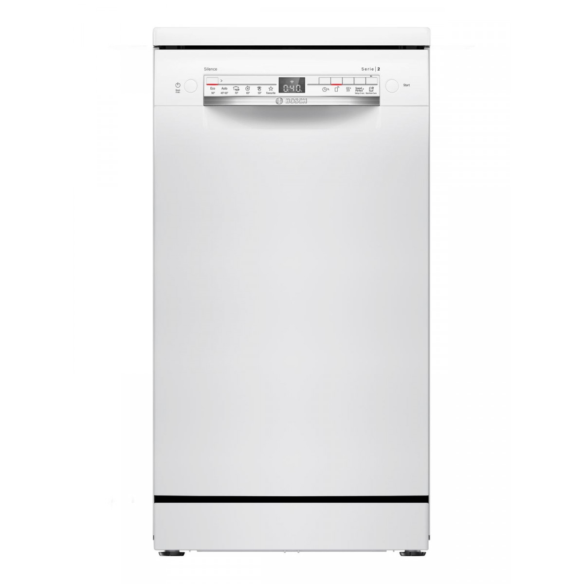 Bosch SPS2HKW55E Πλυντήριο πιάτων με Wi-Fi για 10 Σερβίτσια Π45cm Λευκό Bosch SPS2HKW55E Πλυντήριο πιάτων με Wi-Fi για 10 Σερβίτσια Π45cm Λευκό