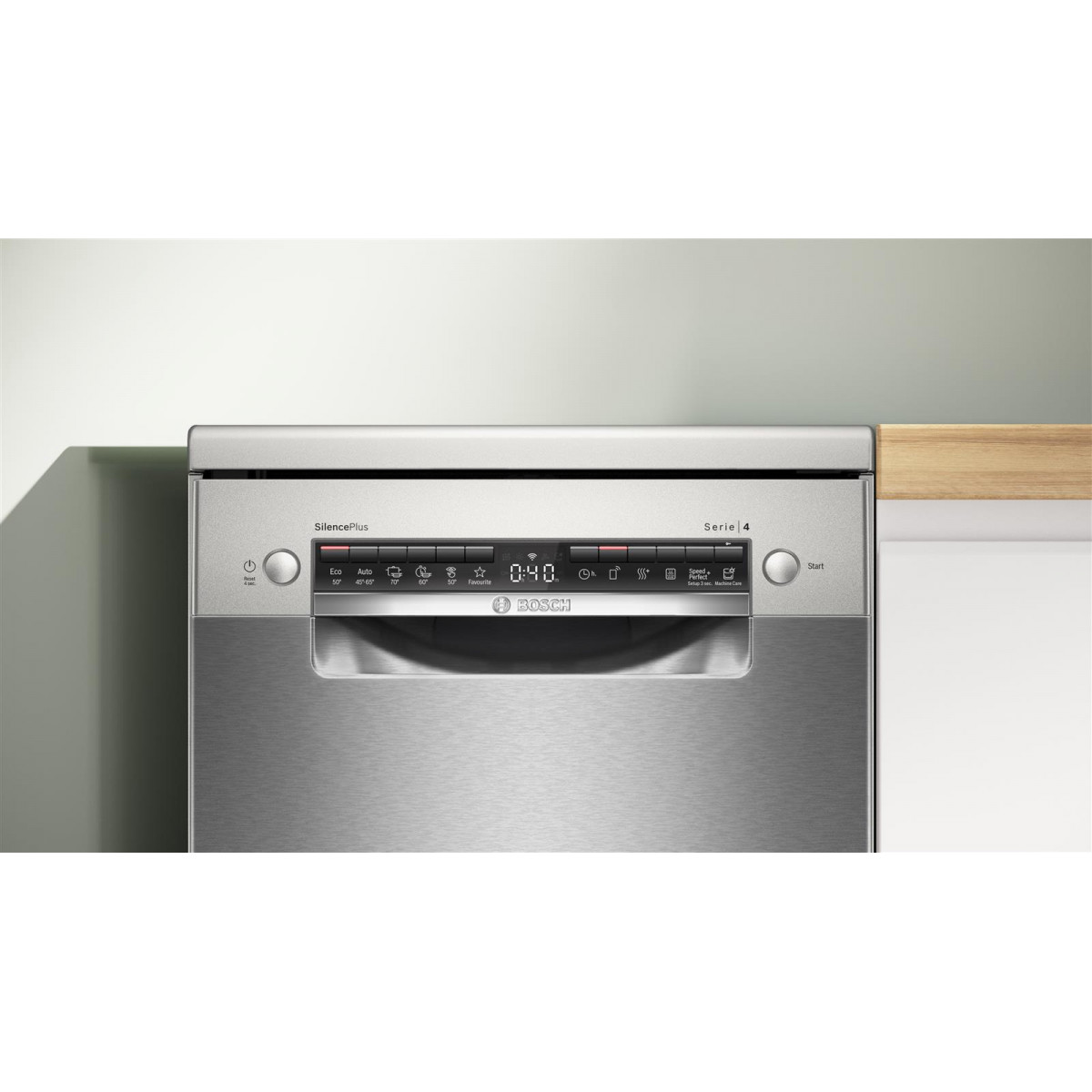 BOSCH SPS4EMI11E ΕΛΕΥΘΕΡΟ Πλυντήριο πιάτων με Wi-Fi για 10 Σερβίτσια Π45cm Brushed Steel B BOSCH SPS4EMI11E ΕΛΕΥΘΕΡΟ Πλυντήριο πιάτων με Wi-Fi για 10 Σερβίτσια Π45cm Brushed Steel B
