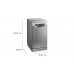 BOSCH SPS4EMI11E ΕΛΕΥΘΕΡΟ Πλυντήριο πιάτων με Wi-Fi για 10 Σερβίτσια Π45cm Brushed Steel B BOSCH SPS4EMI11E ΕΛΕΥΘΕΡΟ Πλυντήριο πιάτων με Wi-Fi για 10 Σερβίτσια Π45cm Brushed Steel B