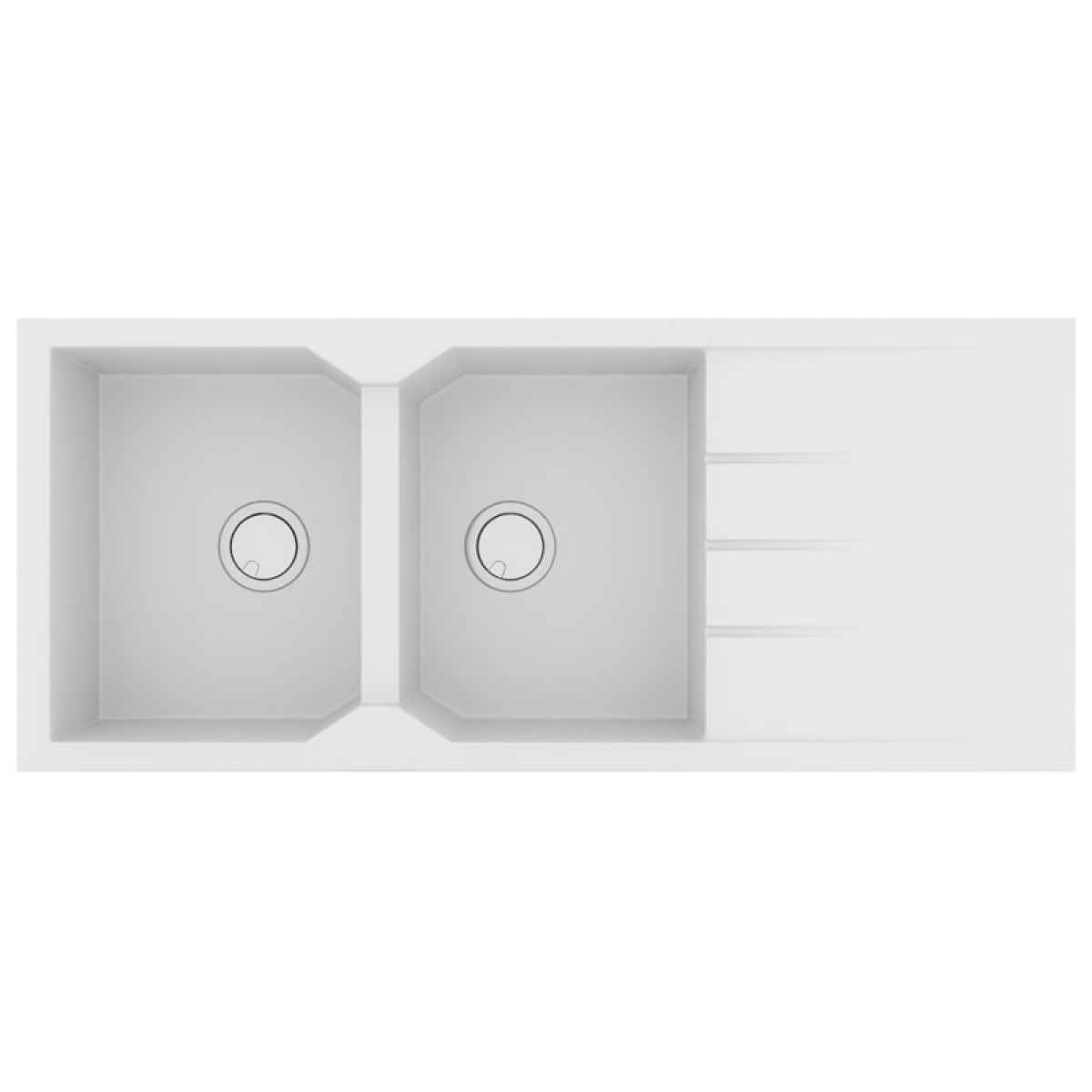 Sanitec Ultra Granite 800 2B 1D (116x50cm) Sanitec Ultra Granite 800 2B 1D (116x50cm)