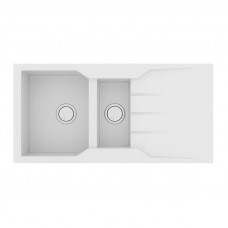 SANITEC ULTRA GRANITE 802 1 & 1/2 B 1D (100Χ50) 30.BIANCO