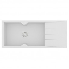 Sanitec Ultra Granite 817 1B1D (116x50cm) 30.BIANCO
