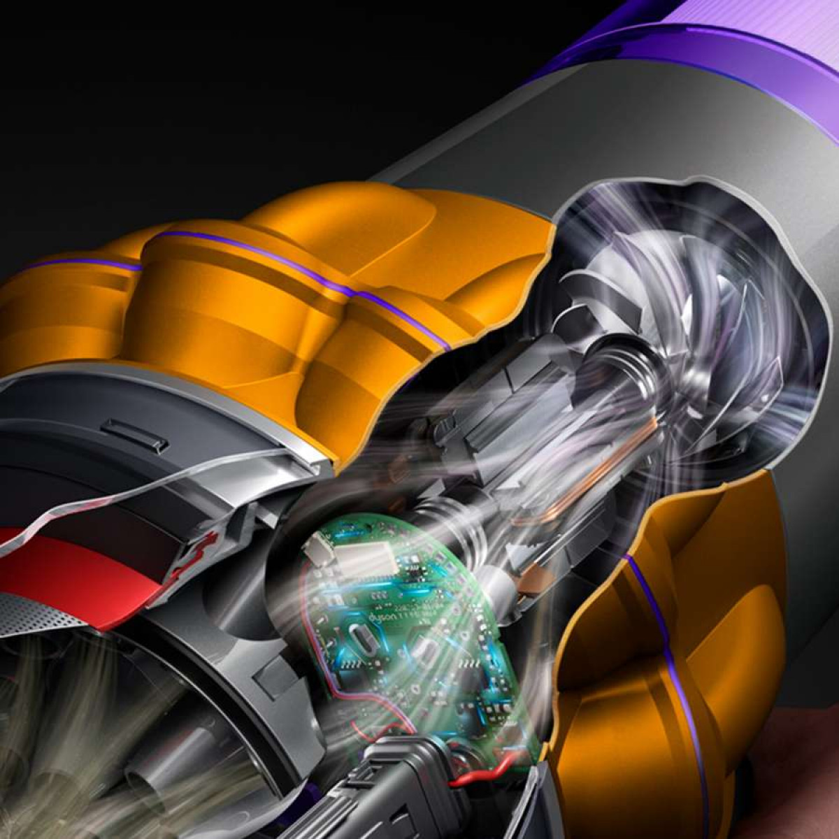DYSON V15s Detect Submarine Yellow/Iron/Nickel 448798-01 DYSON V15s Detect Submarine Yellow/Iron/Nickel 448798-01