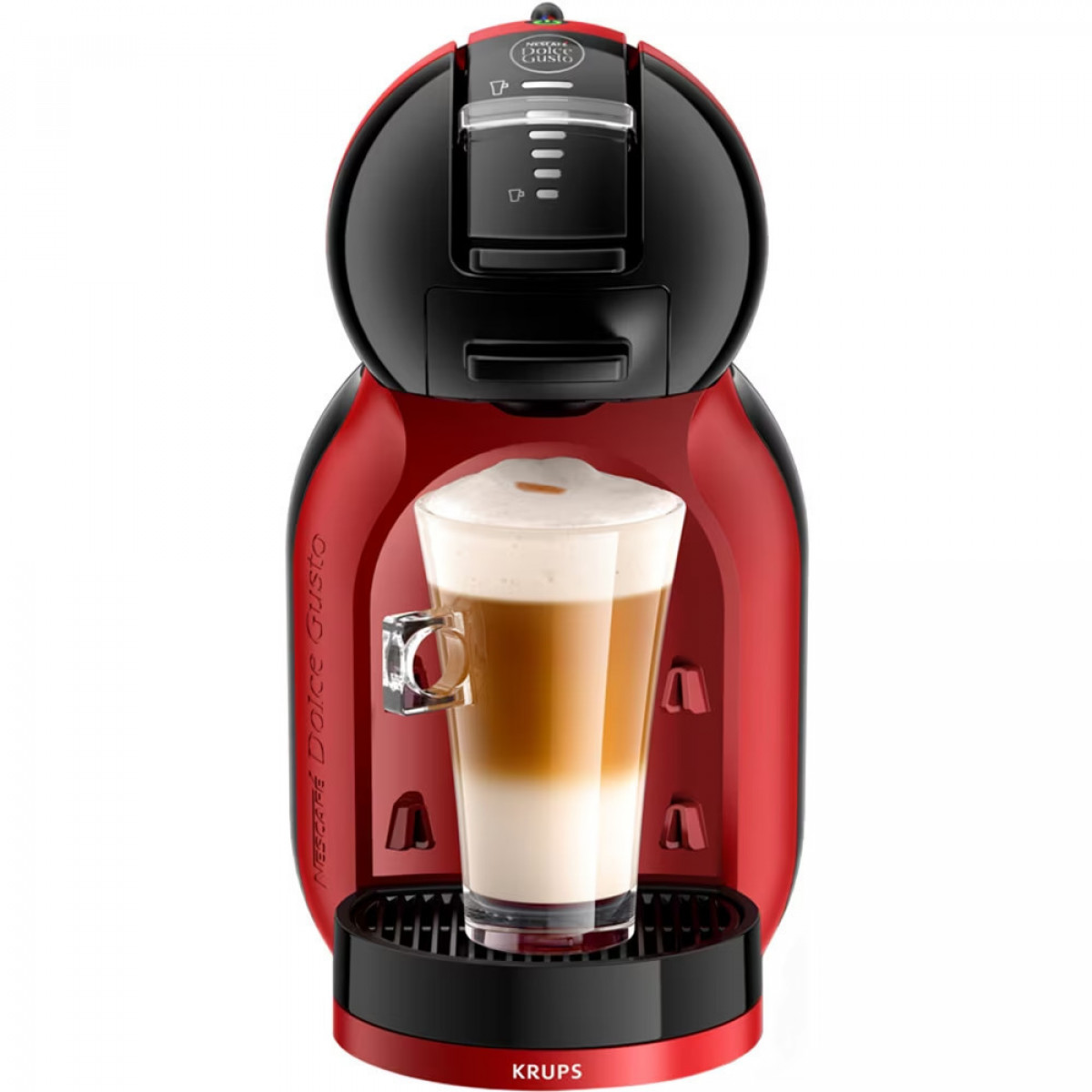 Krups Kp123H10 Mini Me Καφετιέρα για Κάψουλες Dolce Gusto Πίεσης 15bar Κόκκινη Krups Kp123H10 Mini Me Καφετιέρα για Κάψουλες Dolce Gusto Πίεσης 15bar Κόκκινη