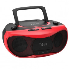 FELIX FCD-3918/RED Φορητά Ράδιο-Cd