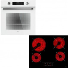 Teka Set HSB 6350WH  & TBC 64010 Κεραμική Εστία Αυτόνομη