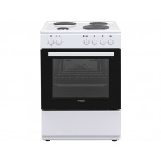 Hyundai HCMU24V-7260ES/W Κουζίνα Ηλεκτρική 72lt με Εμαγιέ Εστίες 60cm