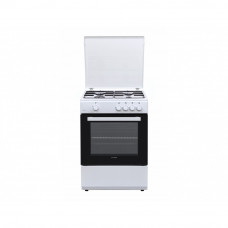 Hyundai HCGC25V-72604G/W Κουζίνα Αερίου 75lt Π60εκ. Λευκή