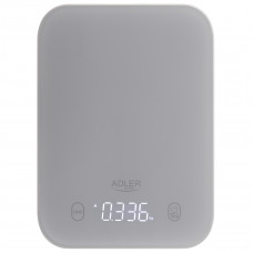 Adler AD-3181 GREY Ψηφιακή Ζυγαριά Κουζίνας 1gr/3.181kg Γκρι