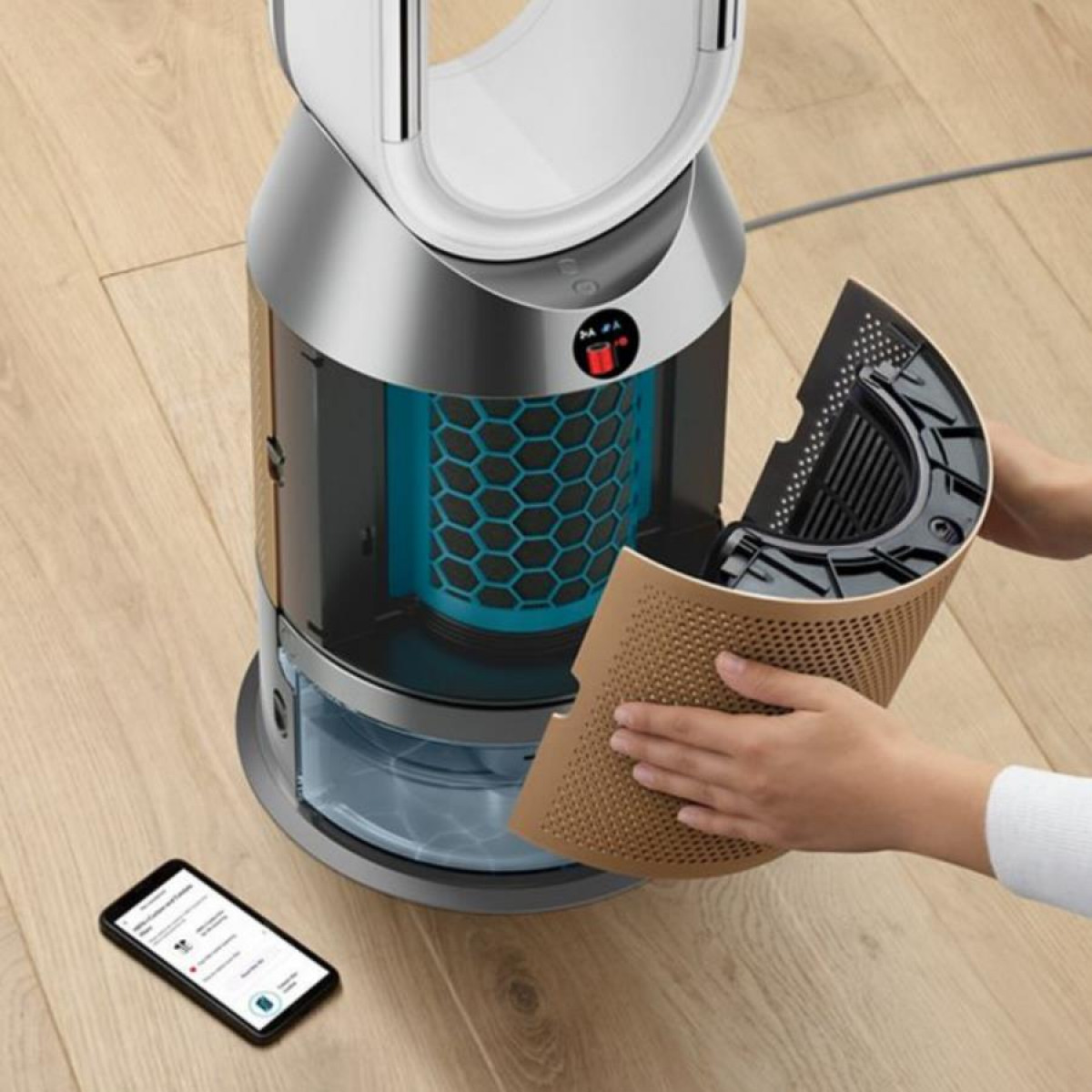 Dyson PH05 Purifier Humidify+Cool PH2 De-NOx Καθαριστής Αέρα-Υγραντήρας 45W White/Gold 545007-01 Dyson PH05 Purifier Humidify+Cool PH2 De-NOx Καθαριστής Αέρα-Υγραντήρας 45W White/Gold 545007-01