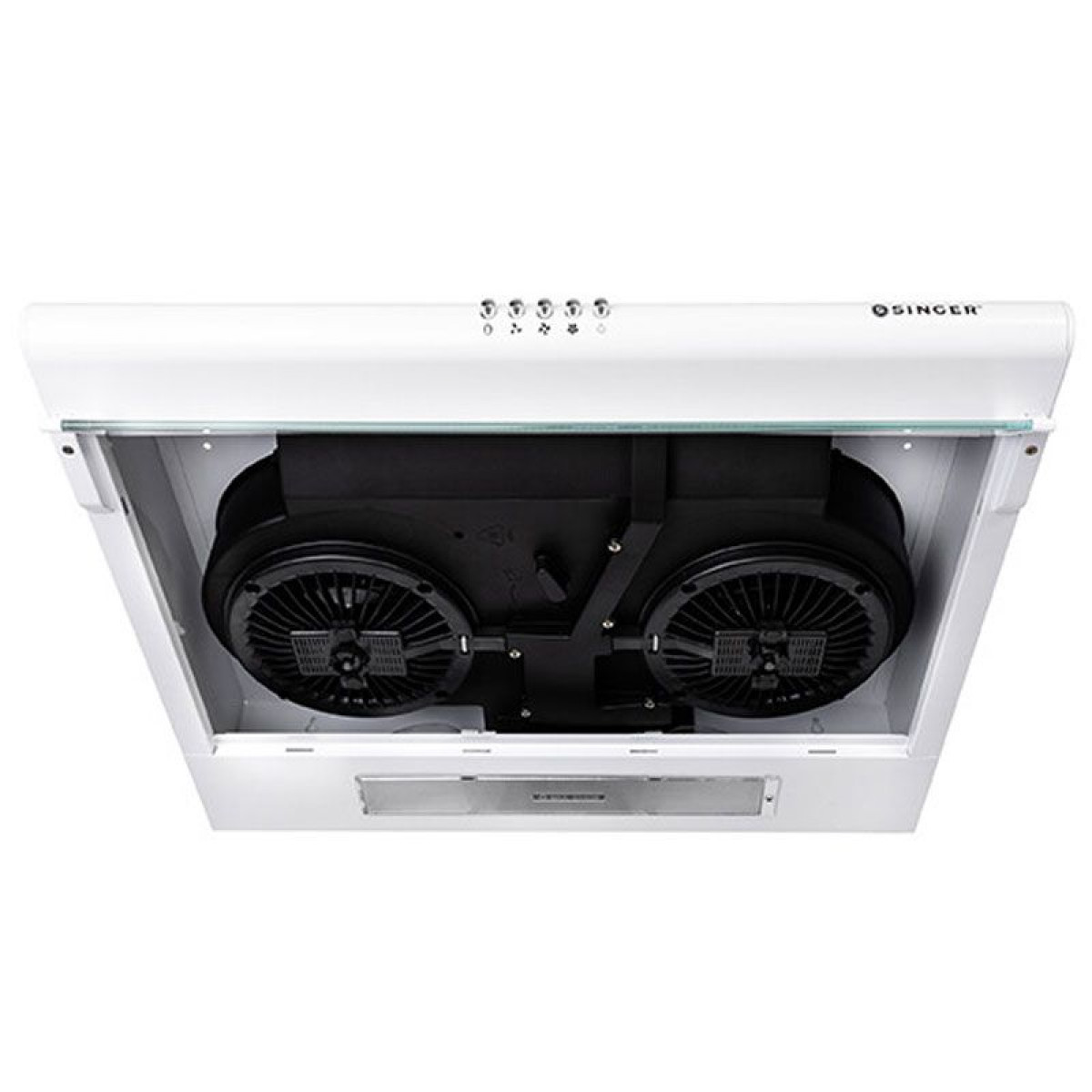 Singer LIN602D Ελεύθερος Απορροφητήρας 60cm με 2 Μοτέρ Λευκός Singer LIN602D Ελεύθερος Απορροφητήρας 60cm με 2 Μοτέρ Λευκός