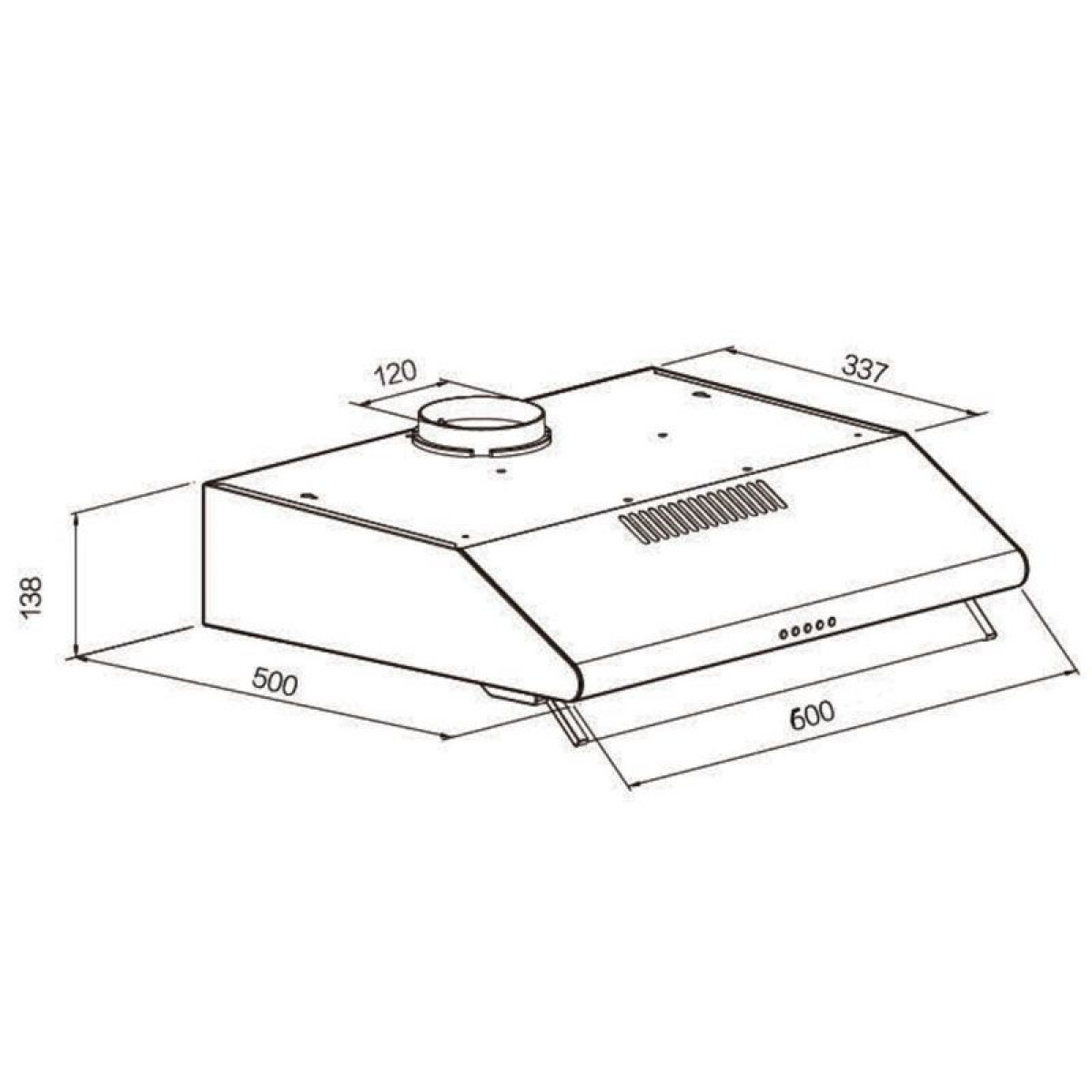 Singer LIN602D Ελεύθερος Απορροφητήρας 60cm με 2 Μοτέρ Λευκός Singer LIN602D Ελεύθερος Απορροφητήρας 60cm με 2 Μοτέρ Λευκός