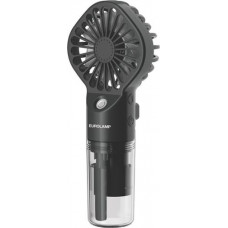 Eurolamp 300-20555 Ανεμιστηράκι Χειρός Μαύρο