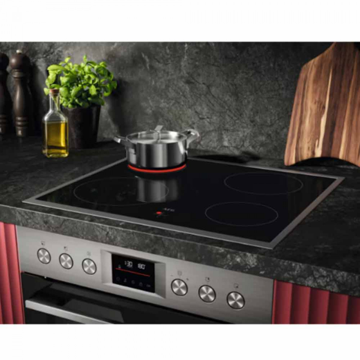 AEG TN64RA00XB 60 cm Μαύρο Εστία Κεραμική Αυτόνομη AEG TN64RA00XB 60 cm Μαύρο Εστία Κεραμική Αυτόνομη
